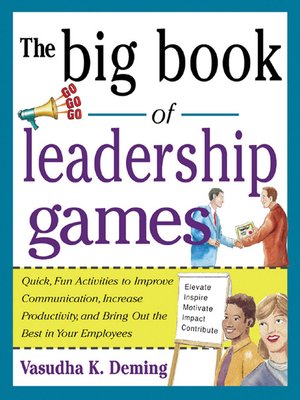 cover image of The Big Book of Leadership Games